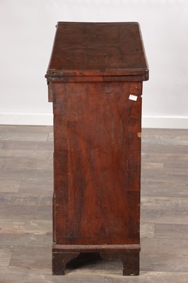 Lot 1606 - AN EARLY 18TH CENTURY FIGURED WALNUT BACHELOR'S CHEST