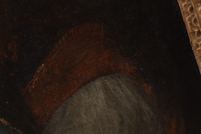 Lot 866 - A 17TH CENTURY OIL ON CANVAS PORTRAIT OF A YOUNG PRINCE IN ARMOUR