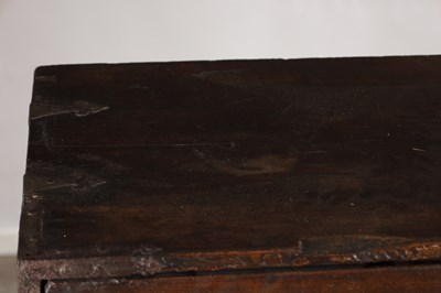 Lot 1518 - A 17TH CENTURY SPANISH WALNUT AND INLAID CABINET