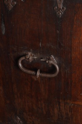 Lot 1518 - A 17TH CENTURY SPANISH WALNUT AND INLAID CABINET