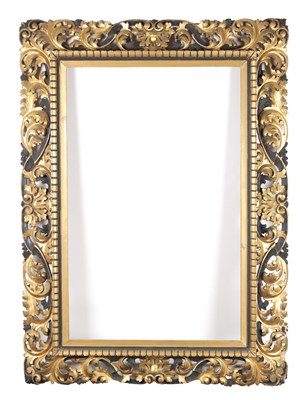 Lot 871 - A 19TH CENTURY FLORENTINE CARVED GILTWOOD FRAME