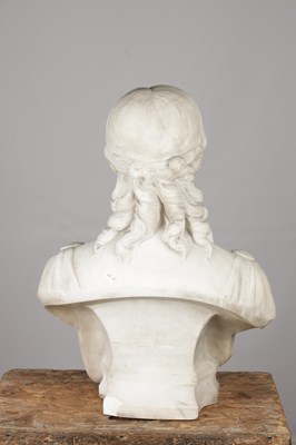 Lot 1125 - E E GEFLOWSKI A PAIR OF LATE 19TH CENTURY MARBLE BUSTS