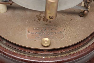 Lot 1329 - THE REASON MANUFACTURING COMPANY LTD. AN EARLY 20TH CENTURY MURDAY TYPE ELECTRIC CLOCK