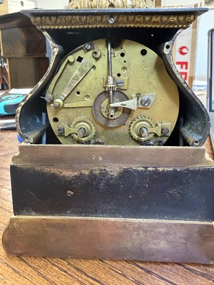 Lot 1353 - JEAN EUGENE ROBERT-HOUDIN, PARIS. A RARE LATE 19TH CENTURY ORMOLU AND PATINATED BRONZE MYSTERY CLOCK