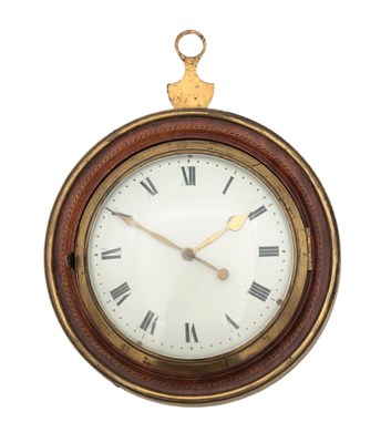 Lot 1253 - SEPTIMUS MILES, LUDGATE STREET LONDON, AN ENGLISH GILT-BRASS SEDAN CLOCK