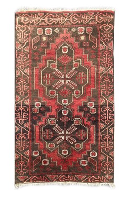 Lot 1050 - A PERSIAN WOOL CARPET