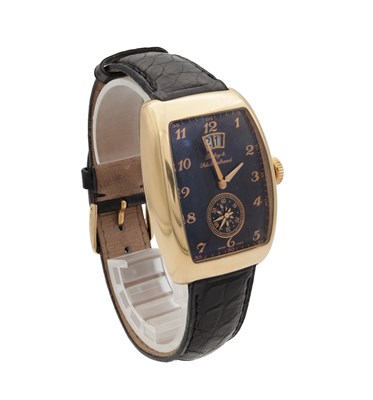 Lot 375 - AN 18CT ROSE GOLD DUBEY & SCHALDENBRAND AERODYN ELITE AUTOMATIC WRIST WATCH