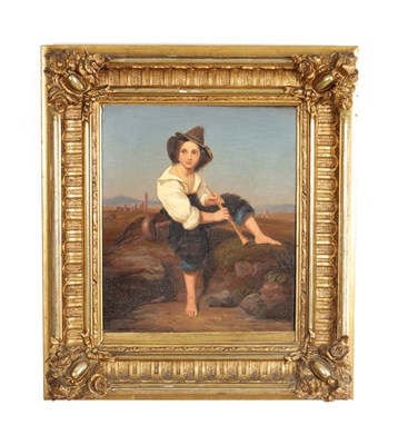 Lot 877 - A 19TH CENTURY OIL ON CANVAS