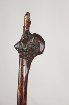 Lot 1009 - A FIJI ISLANDS CARVED WOOD ROOTSTOCK CLUB