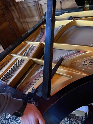 Lot 1458 - A DANEMANN & CO LONDON CONCERT GRAND PIANO