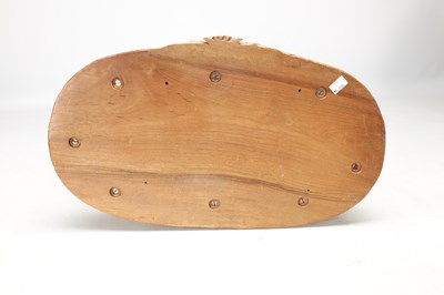 Lot 1400 - ATT JOHANN HUGLER A SWISS BLACK FOREST CARVED WOOD GROUP OF YOKED OXEN ON OVAL BASE