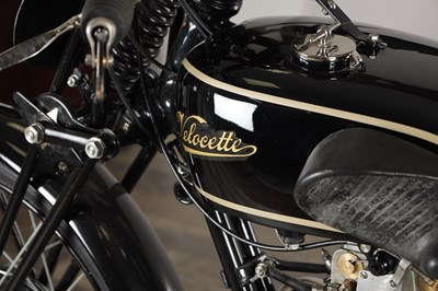 Lot 1480 - A 1929 VELOCETTE KN 350CC MOTORCYCLE