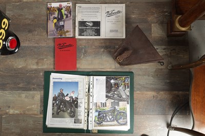 Lot 1480 - A 1929 VELOCETTE KN 350CC MOTORCYCLE