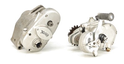 Lot 1474 - TWO VINTAGE NORTON MOTORCYCLE RACING GEARBOXES