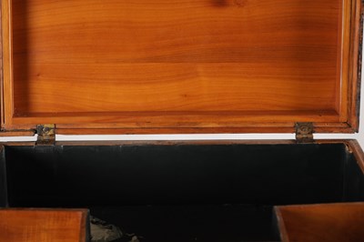Lot 1683 - A FLEMISH WALNUT CABINET ON STAND