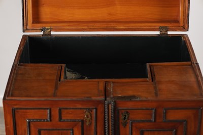 Lot 1683 - A FLEMISH WALNUT CABINET ON STAND