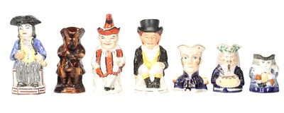 Lot 682 - A COLLECTION OF 18TH AND 19TH CENTURY TOBY JUGS
